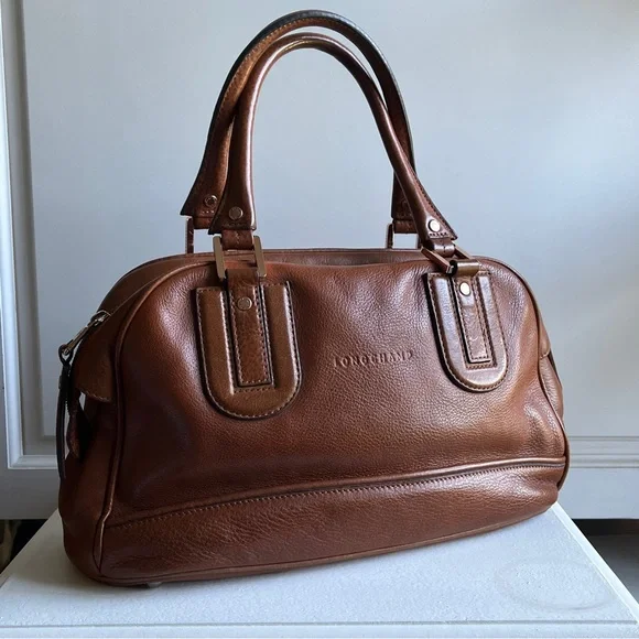 Longchamp COSMOS Hand Bag Like New / RARE FIND - Picture 2 of 9